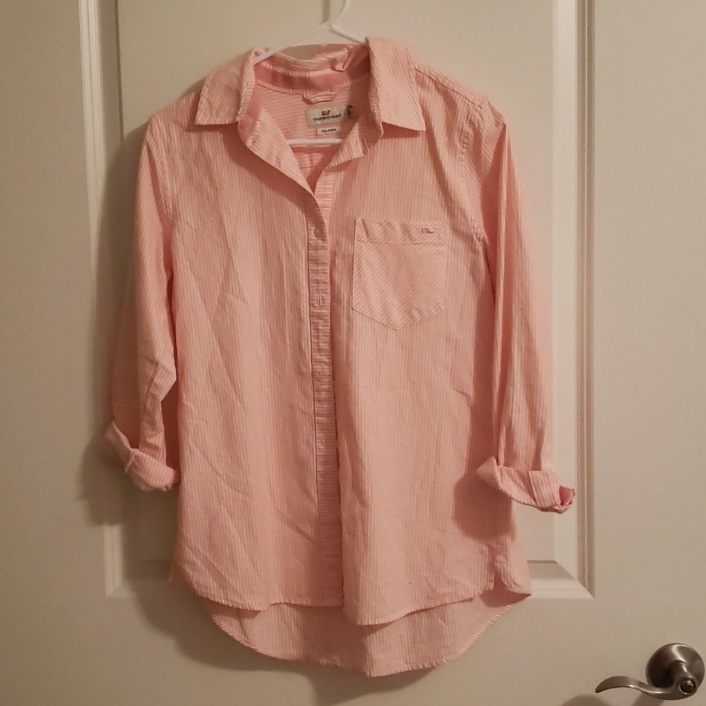 Vineyard Vines Women's Stripe Button Down